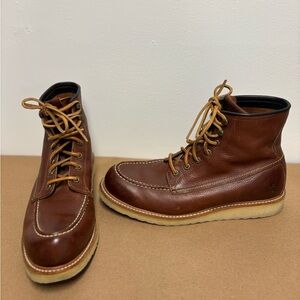 Frye Brown Leather Men's Boots